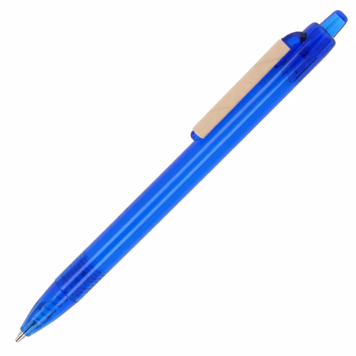 Vue 10 de Stylo à bille trombone en plastique recyclé des océans