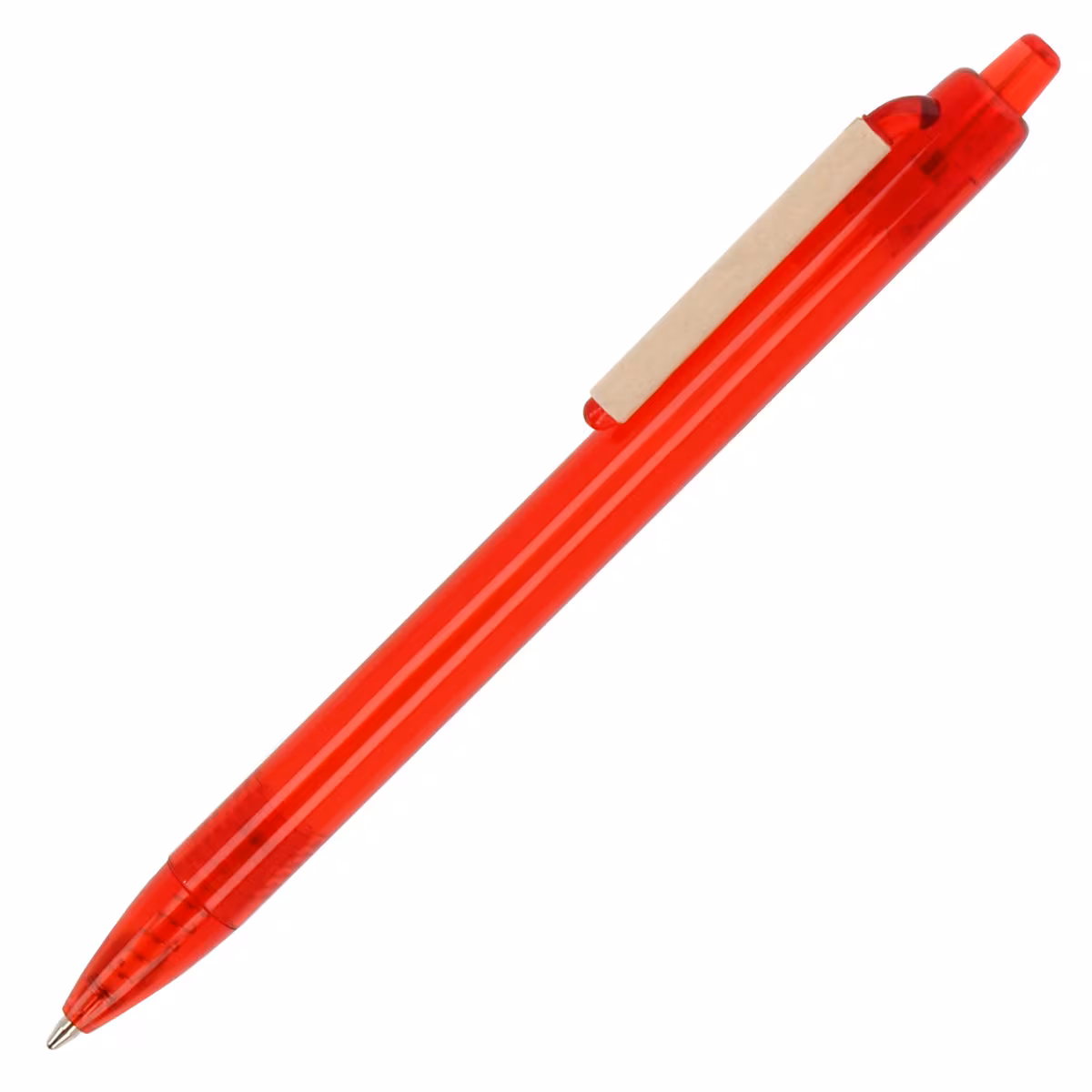 Stylo à bille trombone en plastique recyclé des océans