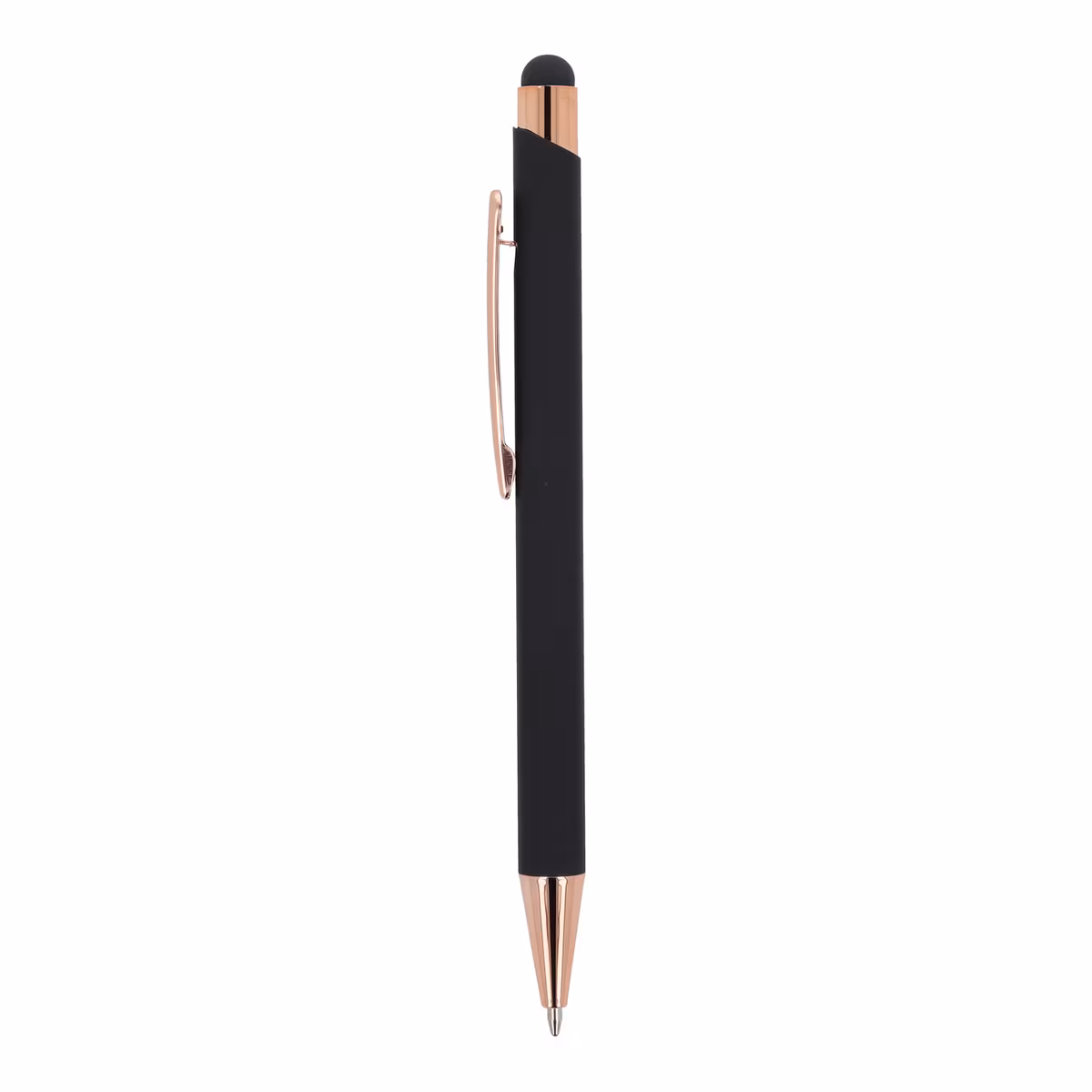 Vue 9 de Stylo à bille Prague or rose R-AL