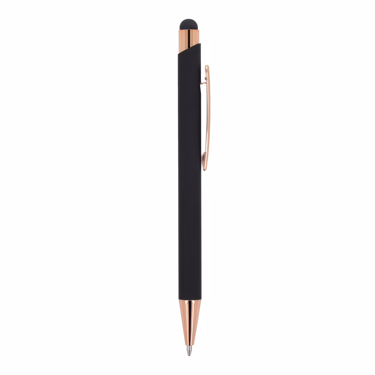 Vue 8 de Stylo à bille Prague or rose R-AL