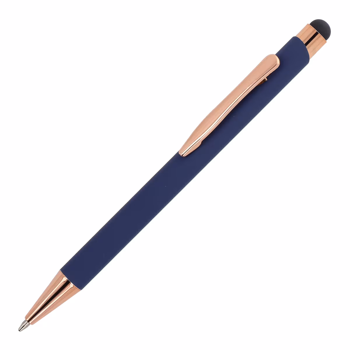 Vue 12 de Stylo à bille Prague or rose R-AL