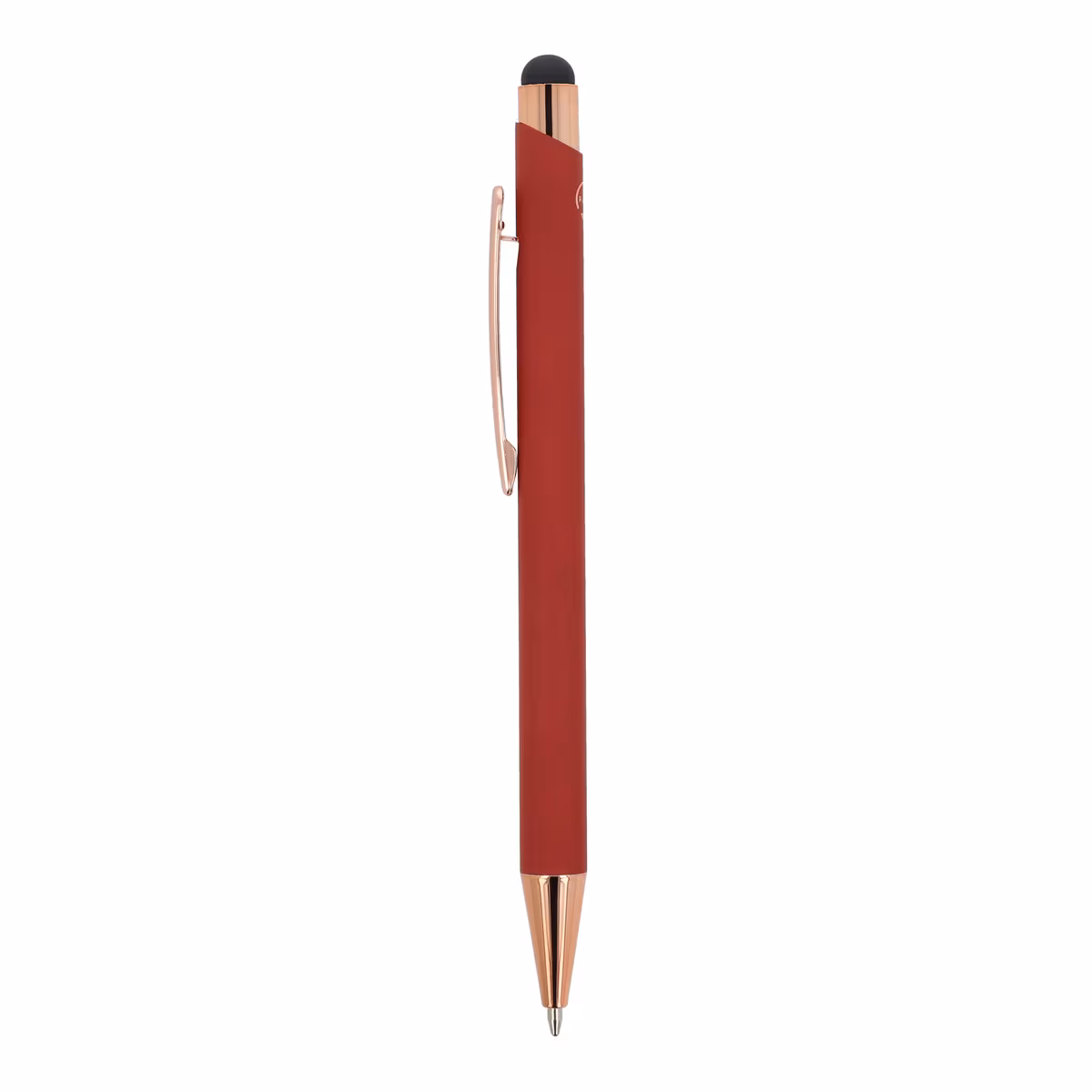 Vue 18 de Stylo à bille Prague or rose R-AL