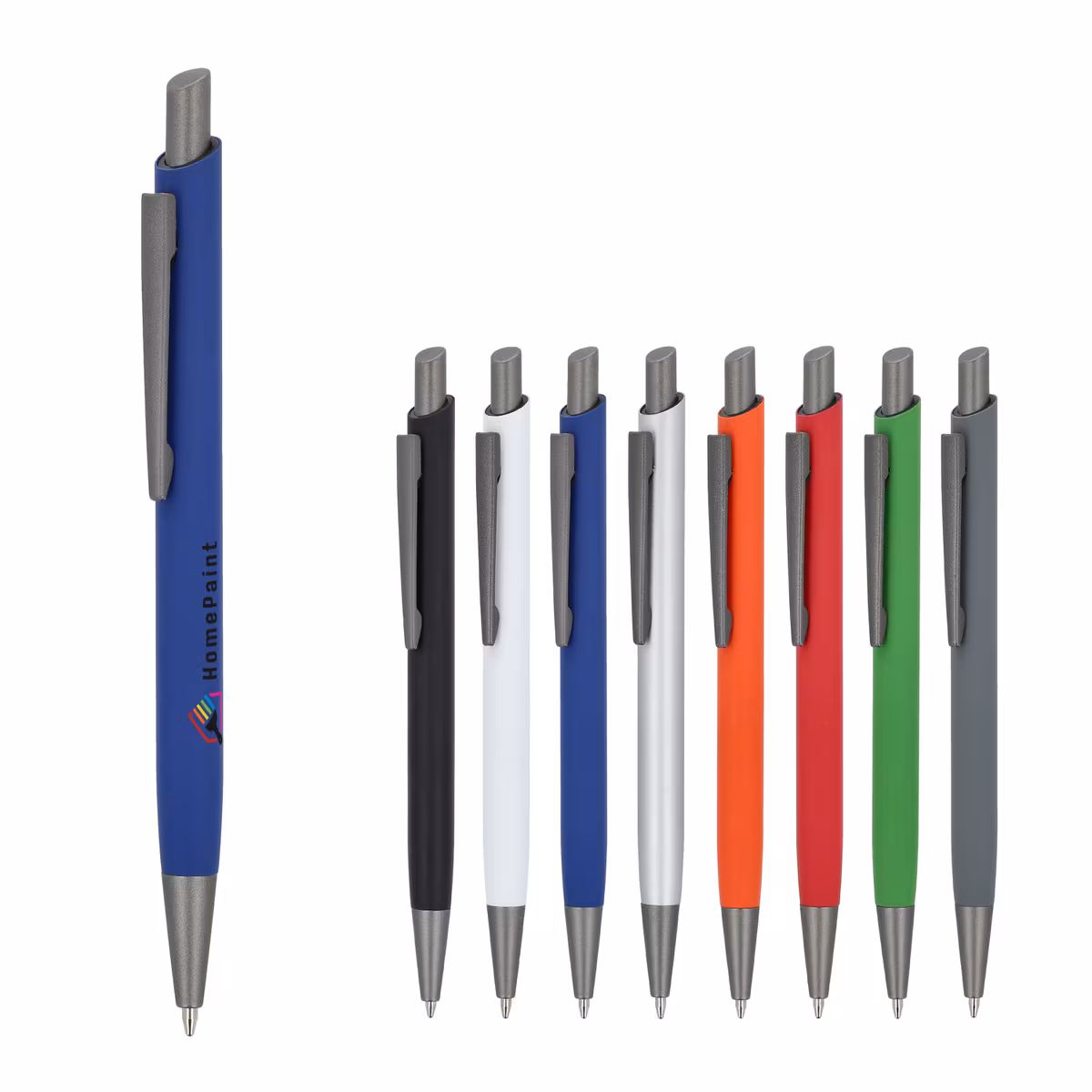 Vue 2 de Stylo à bille Boston softtouch