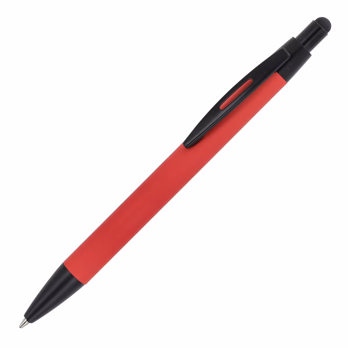 Vue 17 de Stylo à bille Alaska softtouch avec stylet R-AL