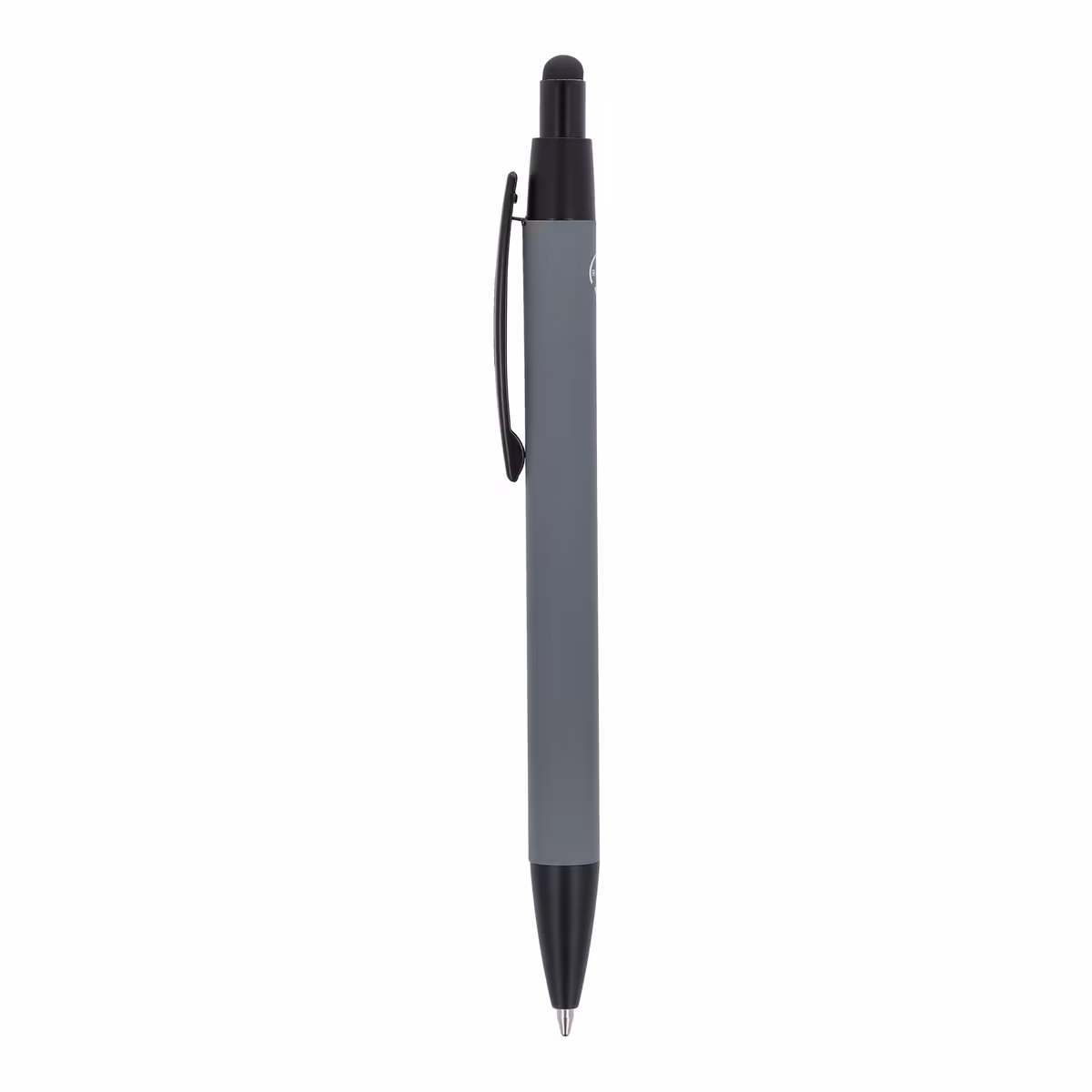 Vue 2 de Stylo à bille Alaska softtouch avec stylet R-AL