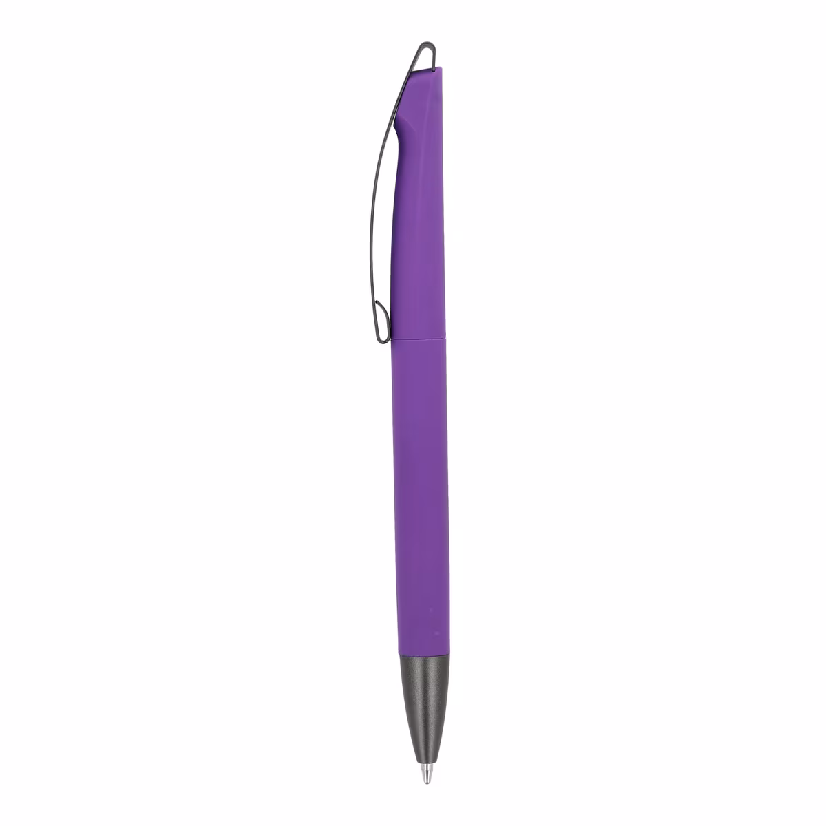 Vue 5 de Stylo à bille Vegas avec clip métallique softtouch