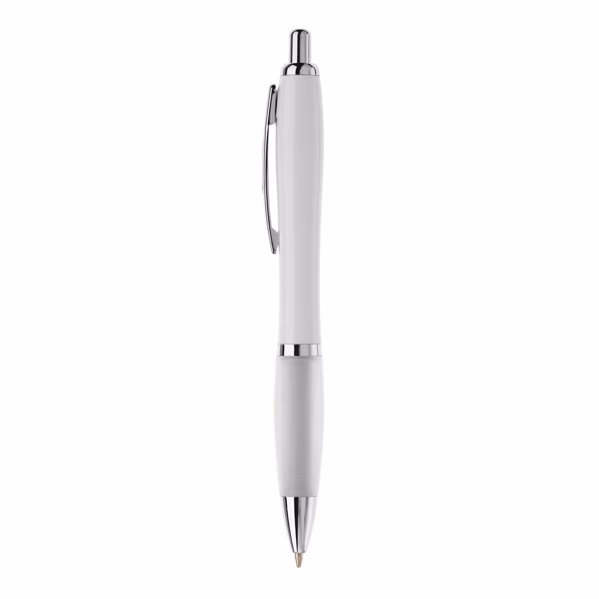 Vue 3 de Stylo bille Hawaï blanc