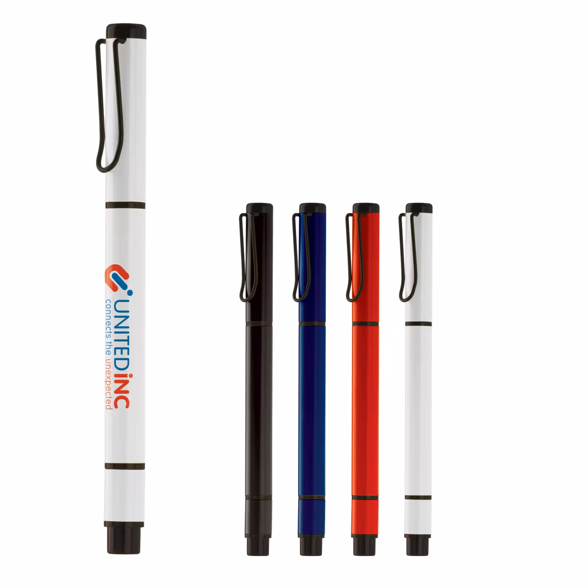 Vue 6 de Stylo avec surligneur 2 en 1