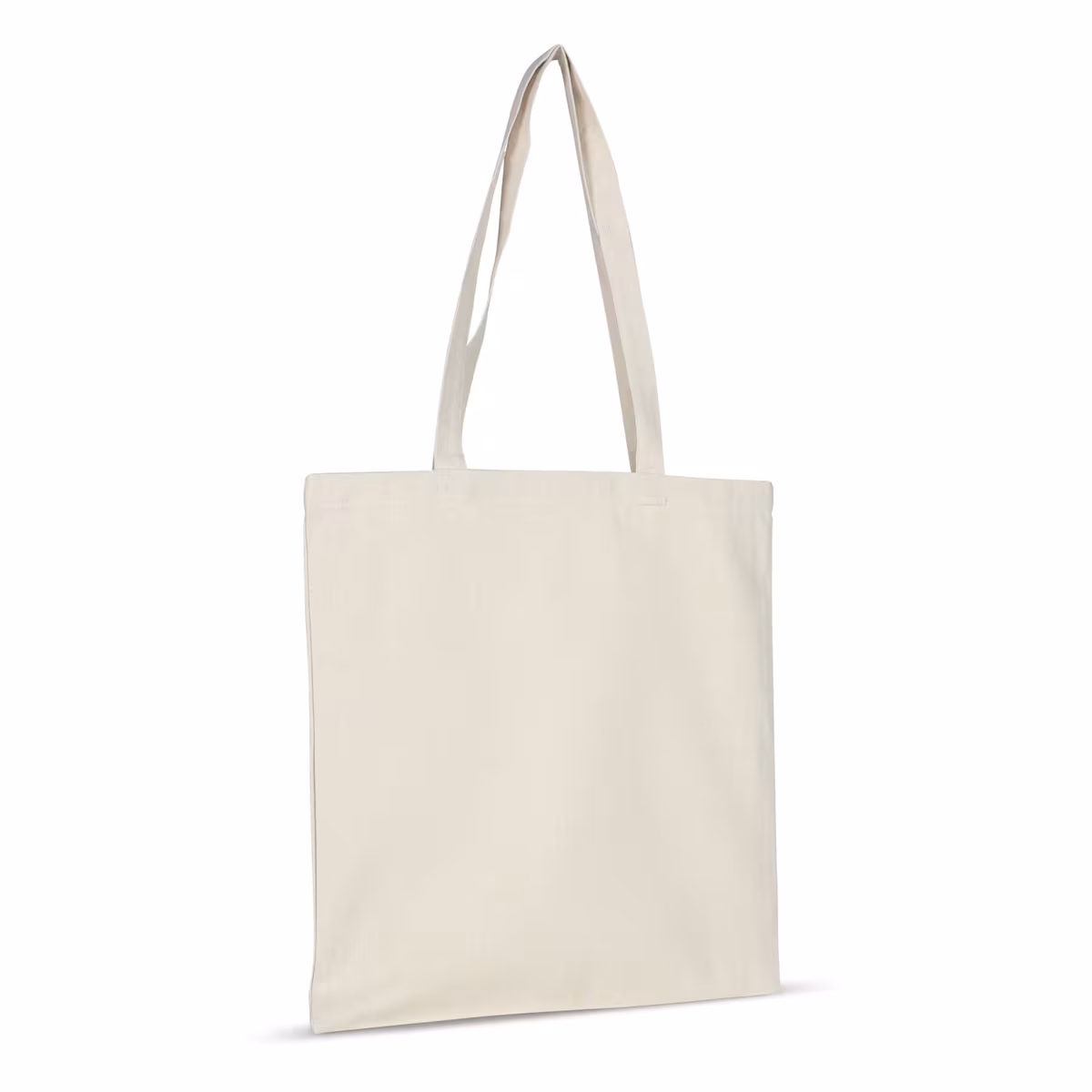 Vue 1 de Sac OEKO-TEX® nature long 220g/m² 38x42 cm