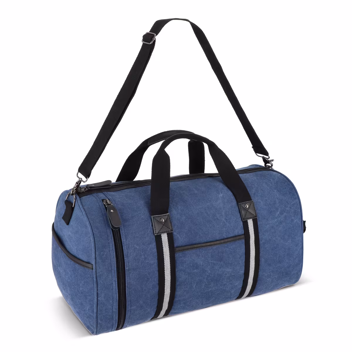 Vue 1 de Sac de sport en toile de coton recyclée Harper