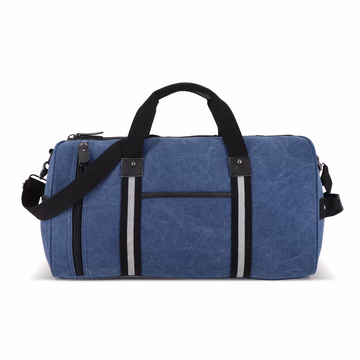 Vue 5 de Sac de sport en toile de coton recyclée Harper