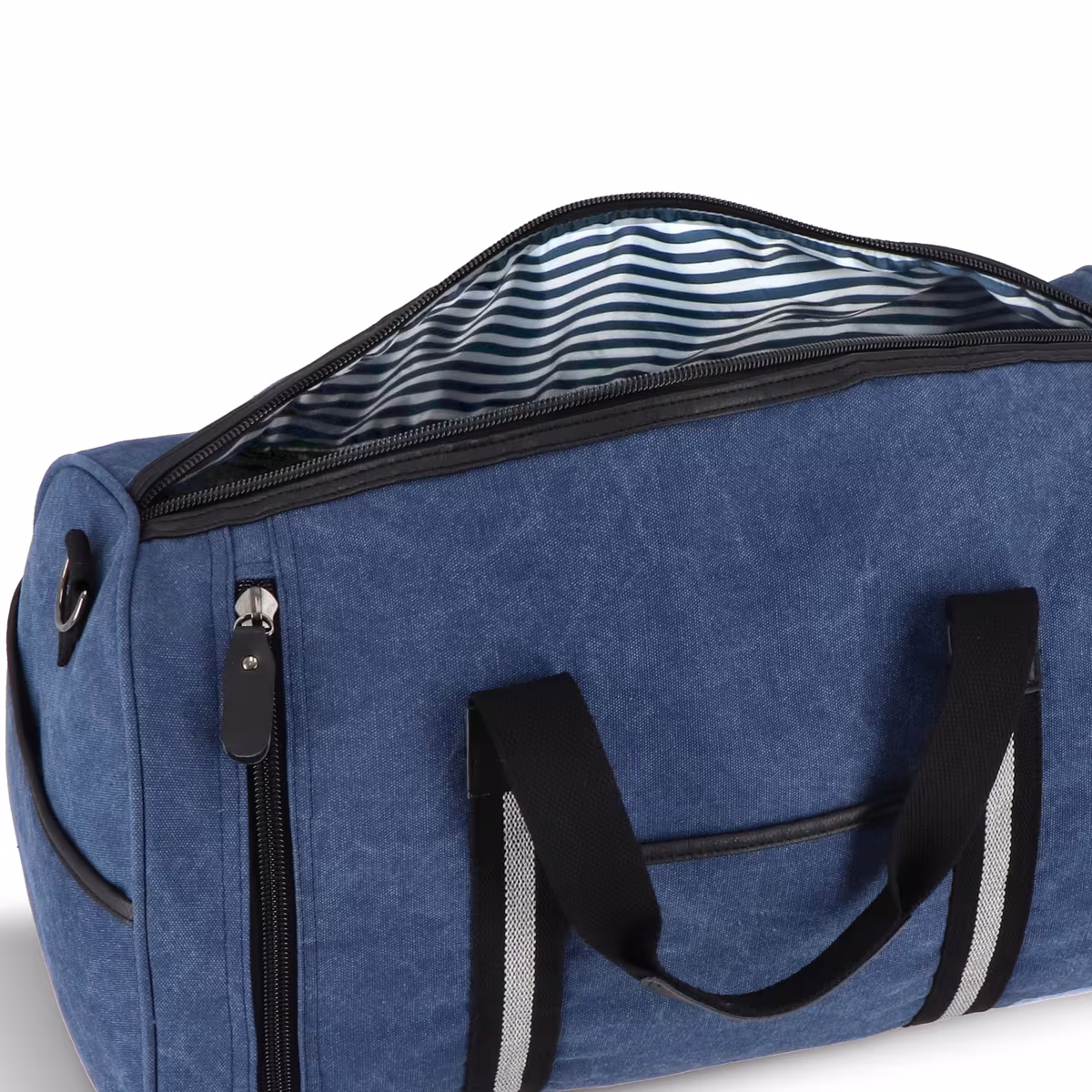 Vue 2 de Sac de sport en toile de coton recyclée Harper