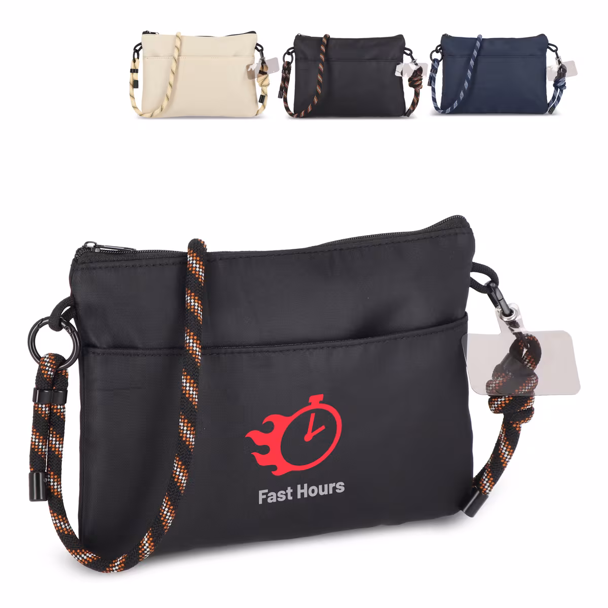 Vue 5 de Pochette compacte avec sangle en paracorde pour une portabilité facile