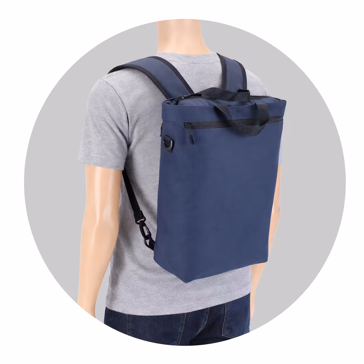 Vue 8 de Sac à dos pour ordinateur portable PU Kyiv 28 x 42 x 12,5 cm