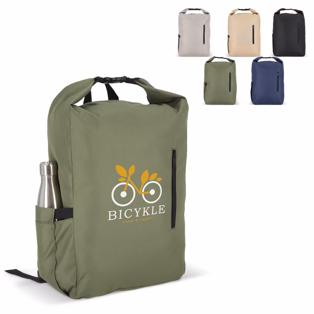Vue 7 de R-PET 600D Sac à dos à boucle 20L