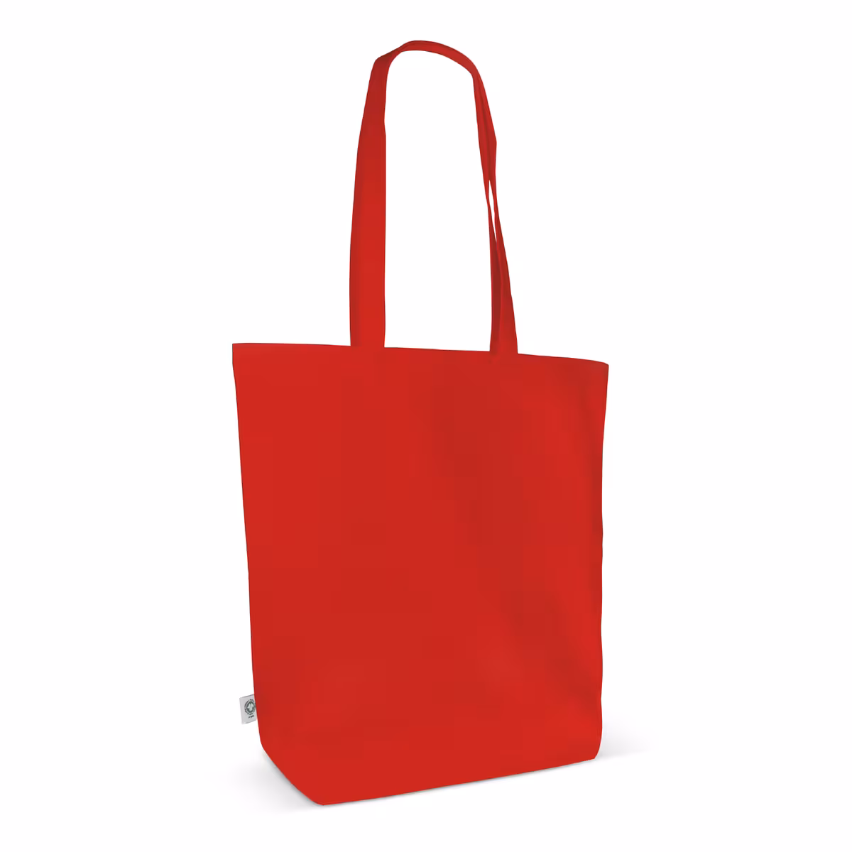 Sac en coton bio couleur long 270g/m² 42x12x43 cm
