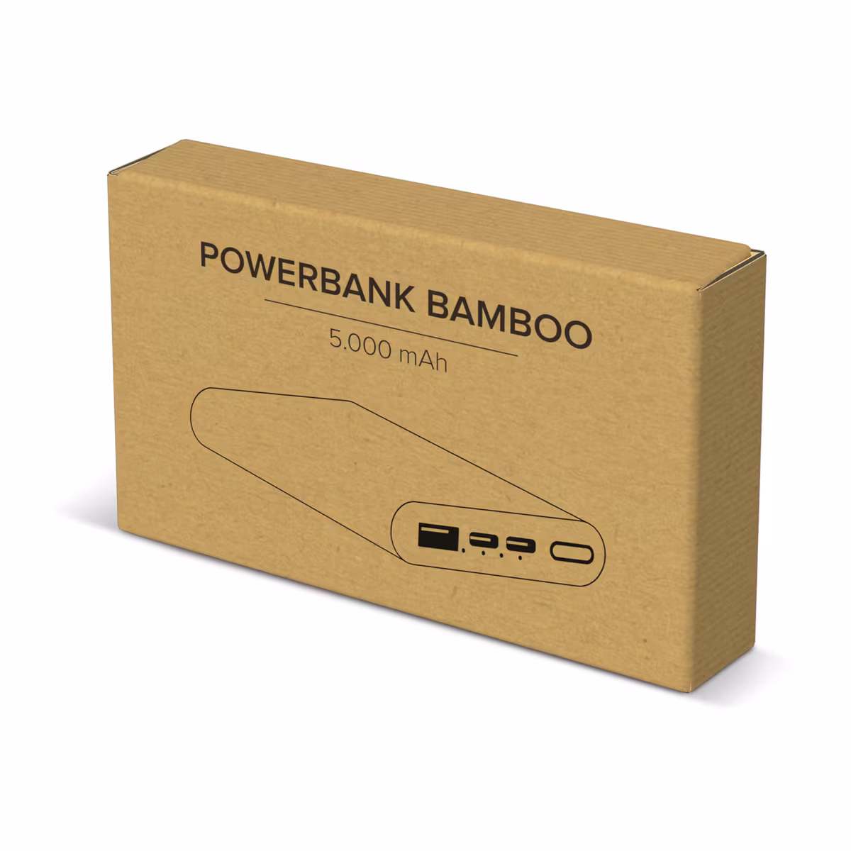 Vue 9 de Batterie externe Bamboo 5000 mAh