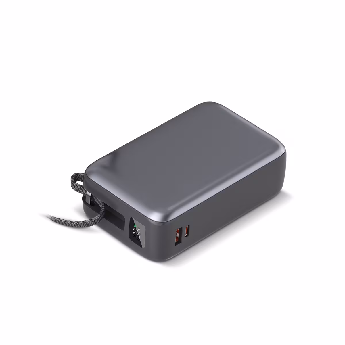 Batterie externe Nova 65W avec câble USB-C intégré, 30000 mAh