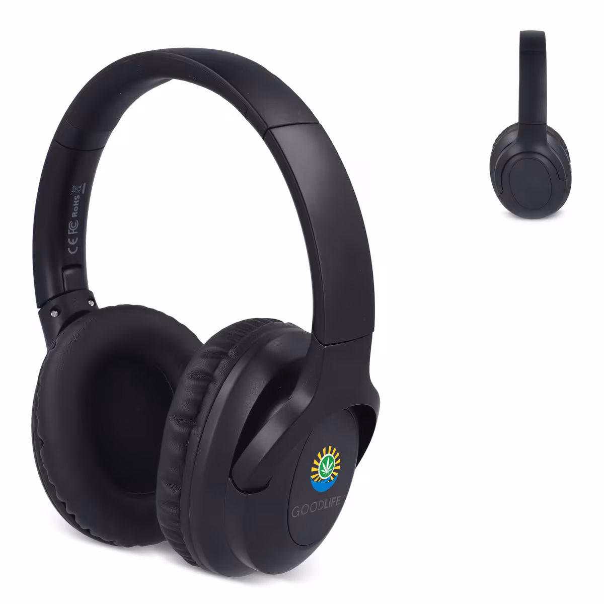 Vue 6 de Casque supra-auriculaire sans fil avec annulation du bruit (ANC)