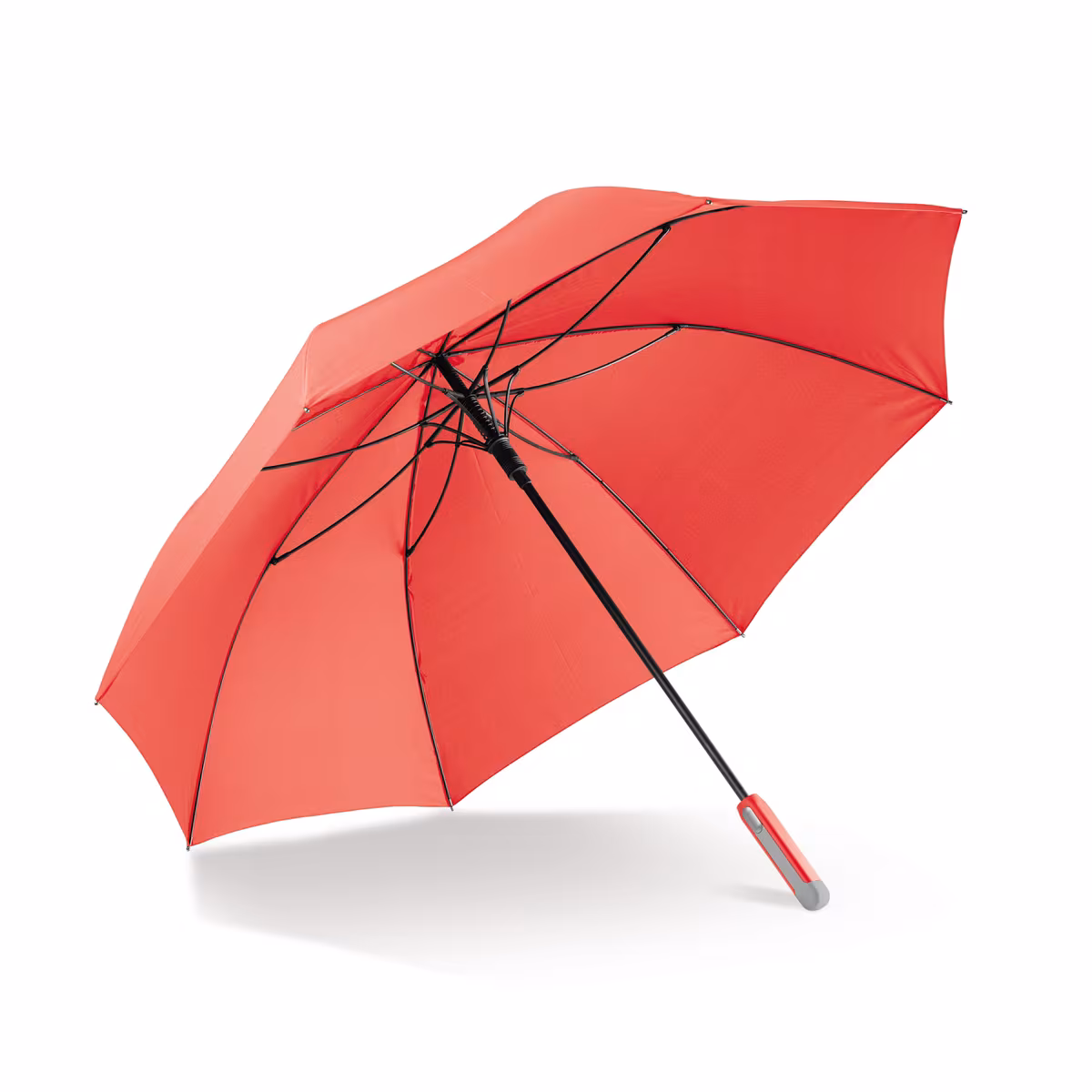 Vue 17 de Grand parapluie canne 25” à ouverture automatique