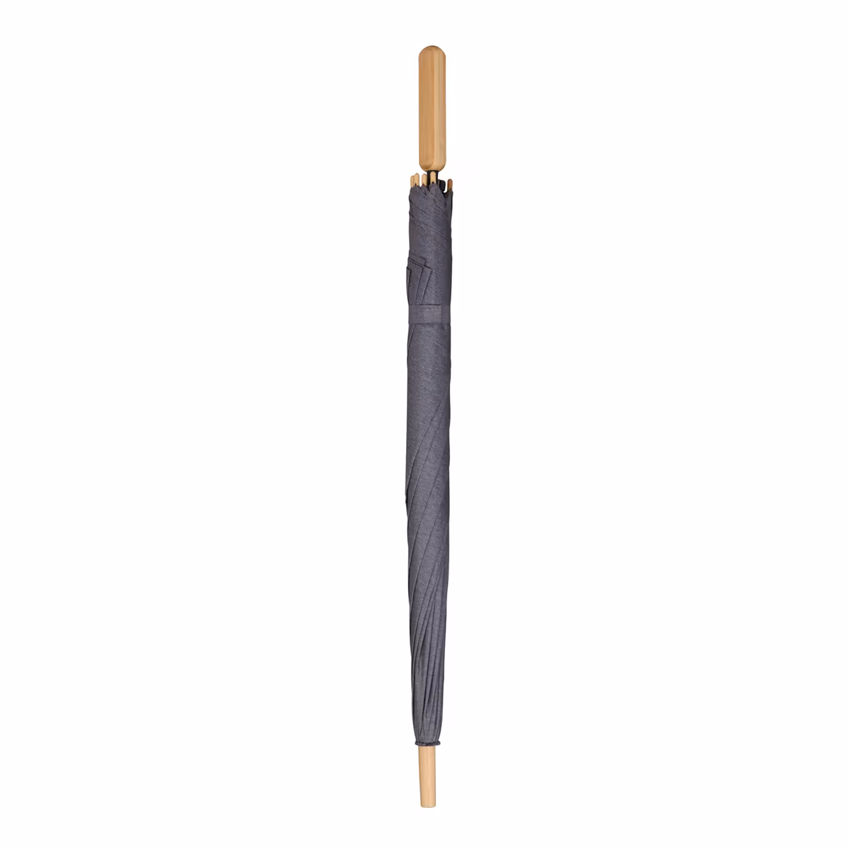 Vue 15 de Parapluie bâton 25” en R-PET. Poignée droite, ouverture automatique