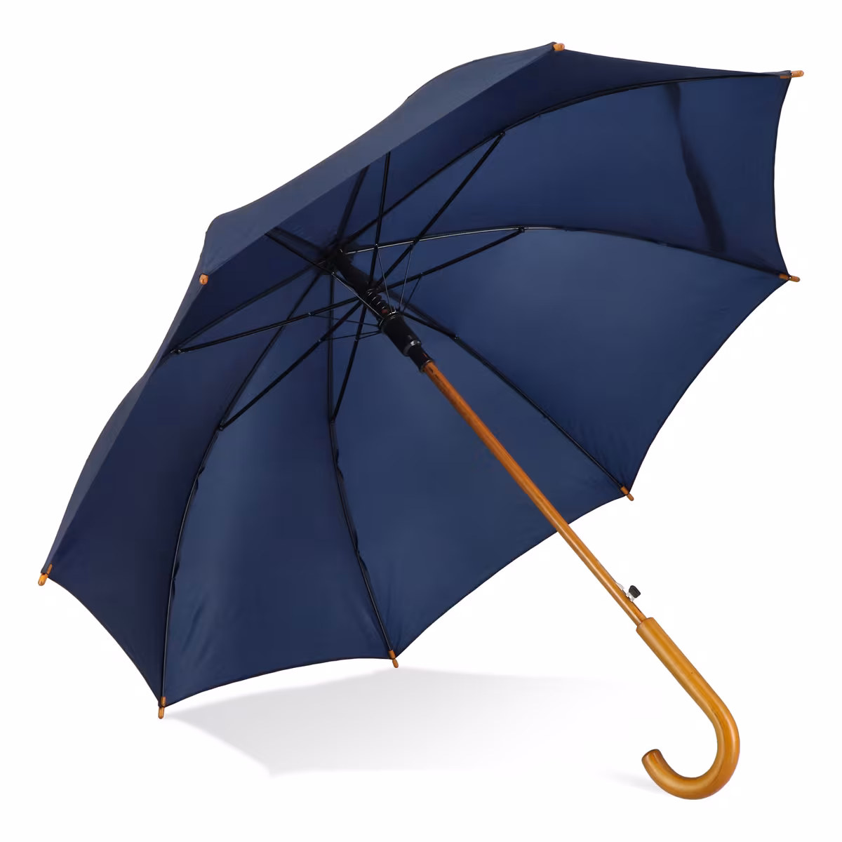Vue 7 de Aran 190T Polyester 23" Parapluie à crochets Ouverture automatique