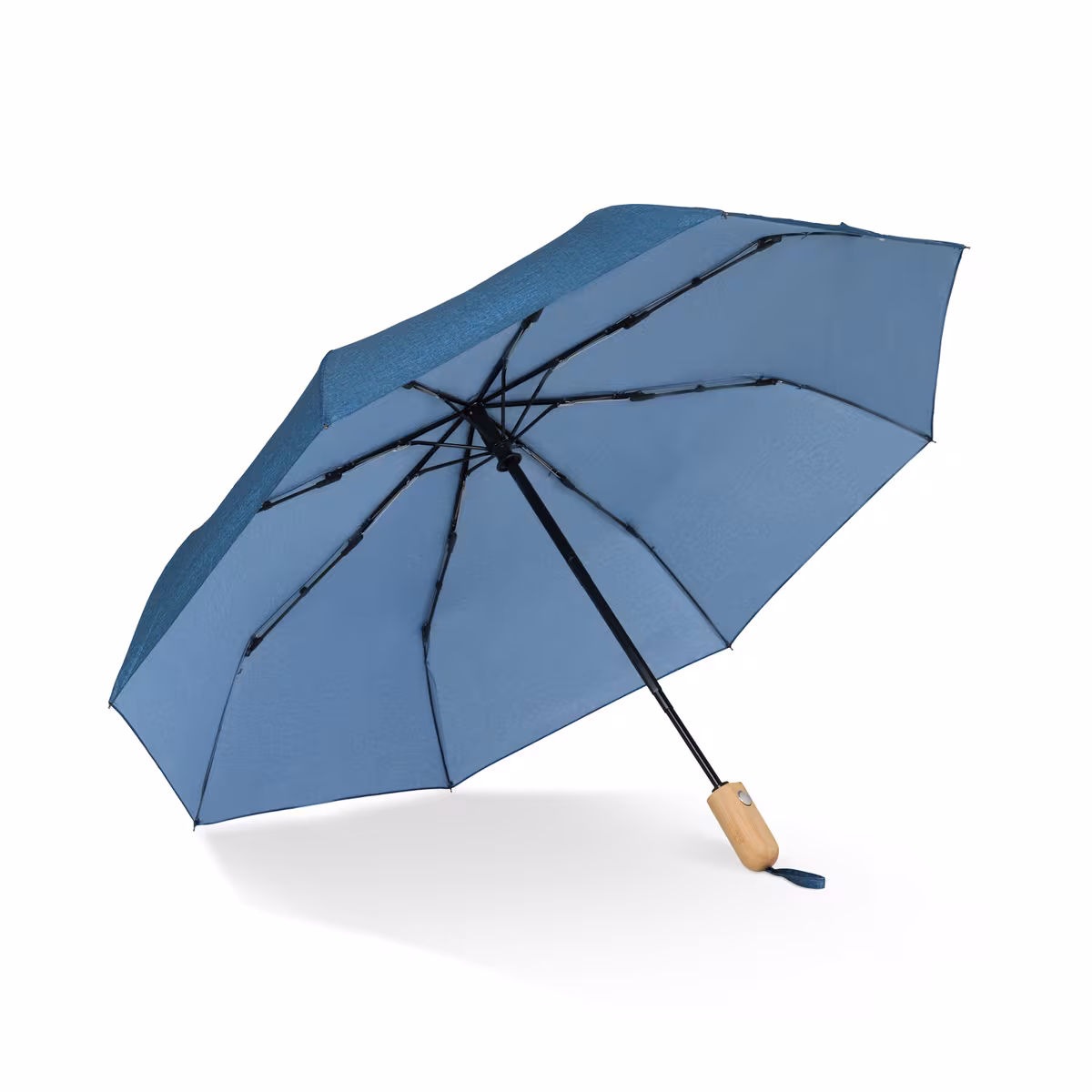Parapluie pliable 21” en R-PET. Ouverture automatique