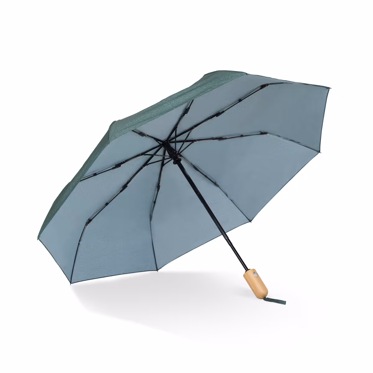 Vue 10 de Parapluie pliable 21” en R-PET. Ouverture automatique