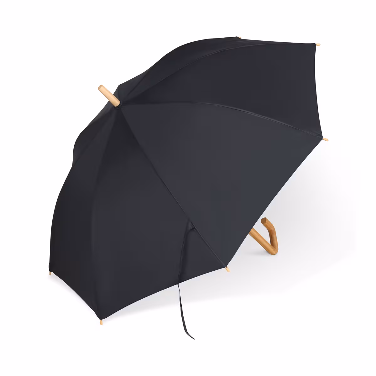Vue 7 de Parapluie Bâton 23” en R-PET ouverture automatique