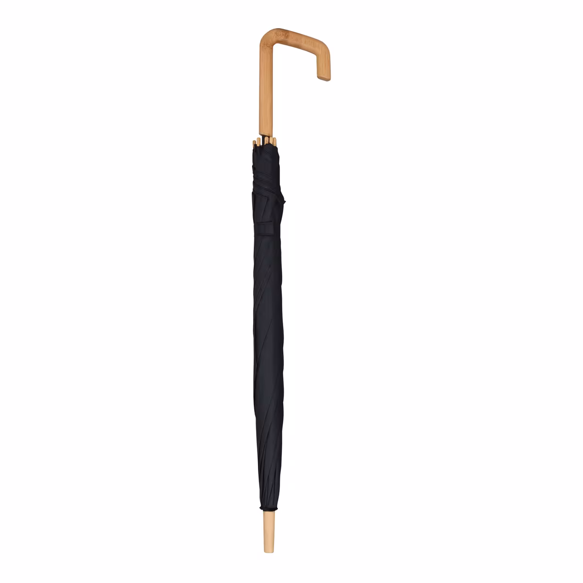 Vue 9 de Parapluie Bâton 23” en R-PET ouverture automatique