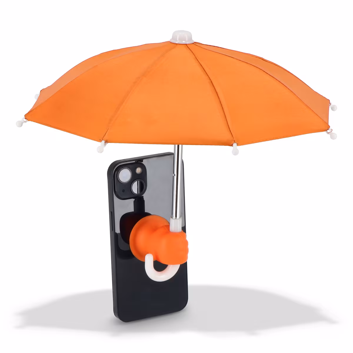 Parapluie pour téléphone avec support à ventouse
