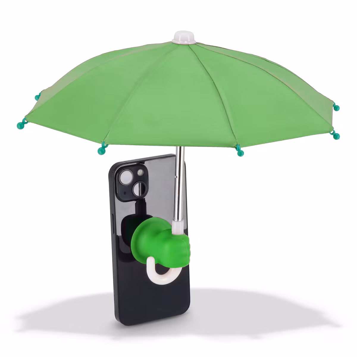 Parapluie pour téléphone avec support à ventouse