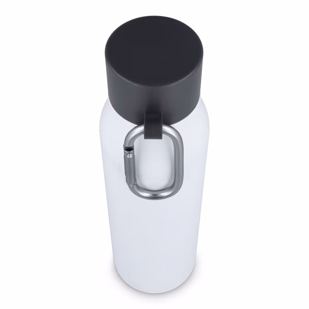 Vue 5 de Bouteille isotherme à mousqueton, finition mate, 600 ml