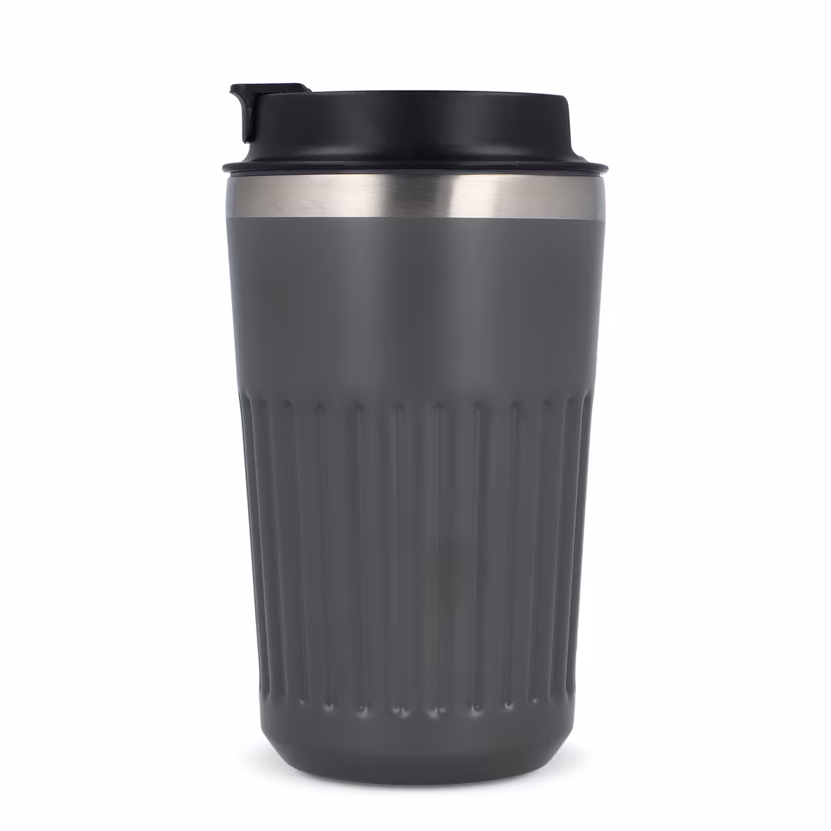 Vue 6 de Thermos à café à emporter en acier inoxydable recyclé, 400 ml