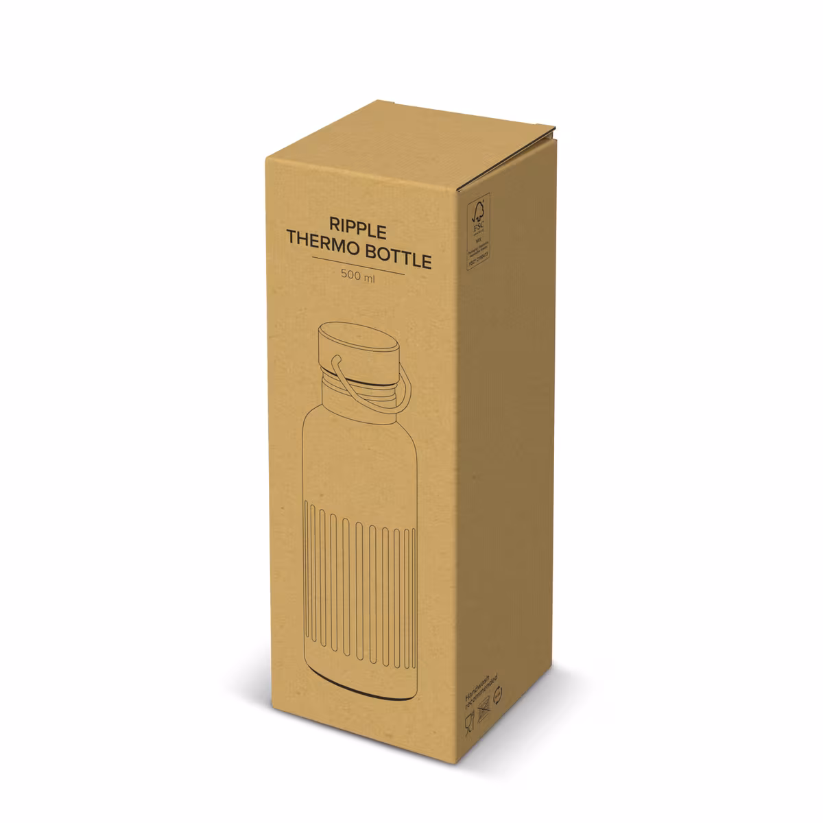 Vue 16 de Bouteille isotherme en acier inoxydable recyclé 500 ml