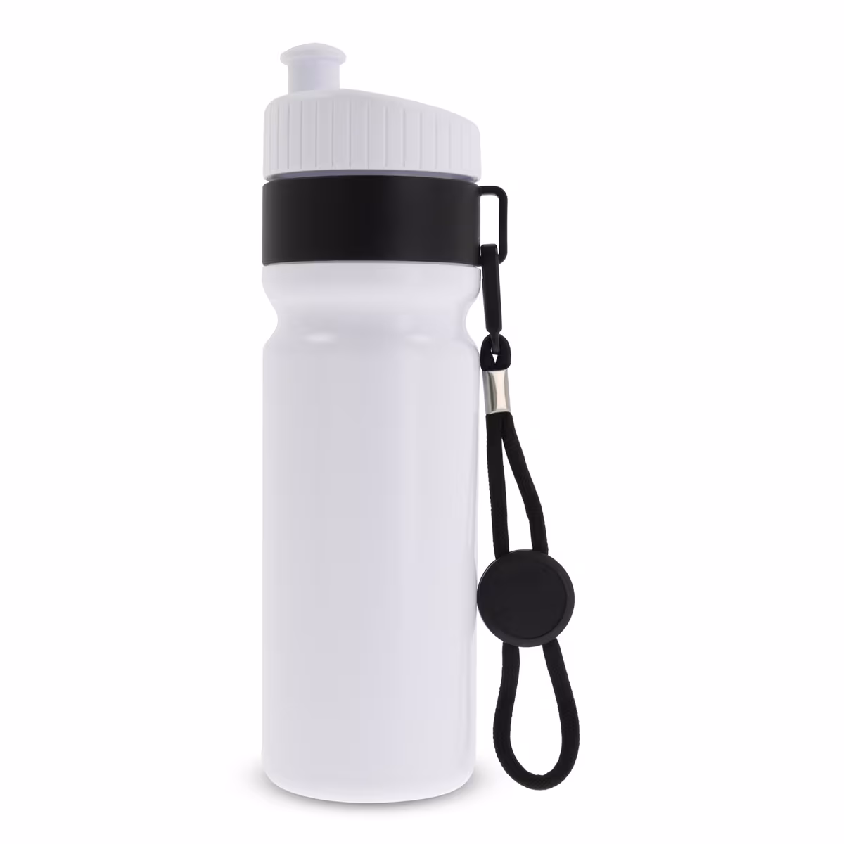 Vue 7 de Bidon de sport avec bord et cordon 750ml