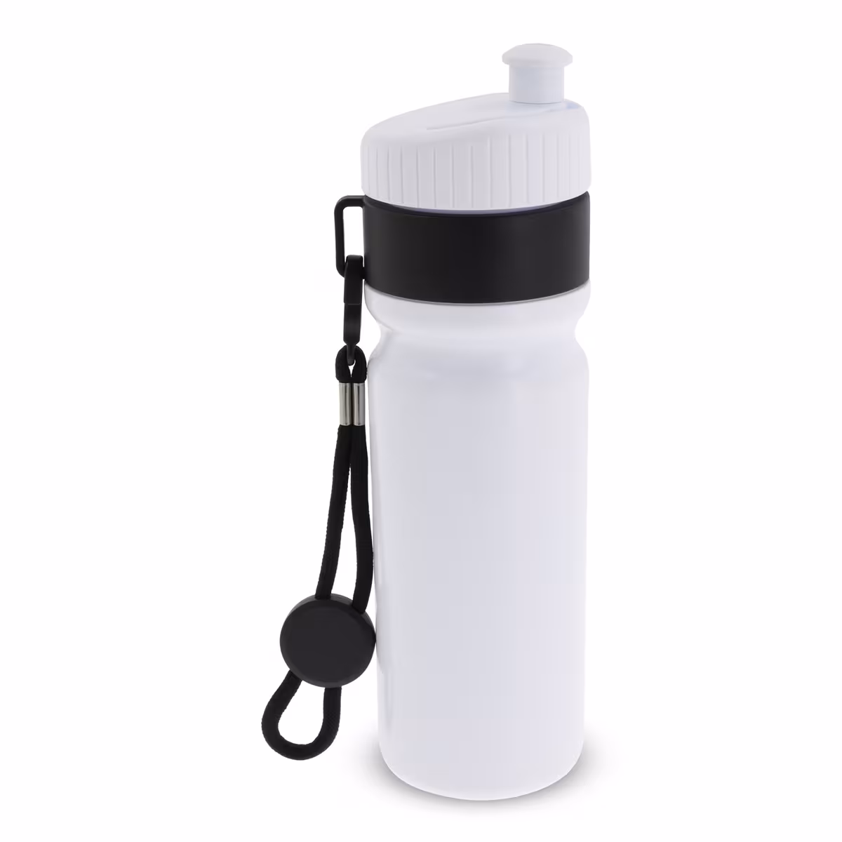 Vue 10 de Bidon de sport avec bord et cordon 750ml