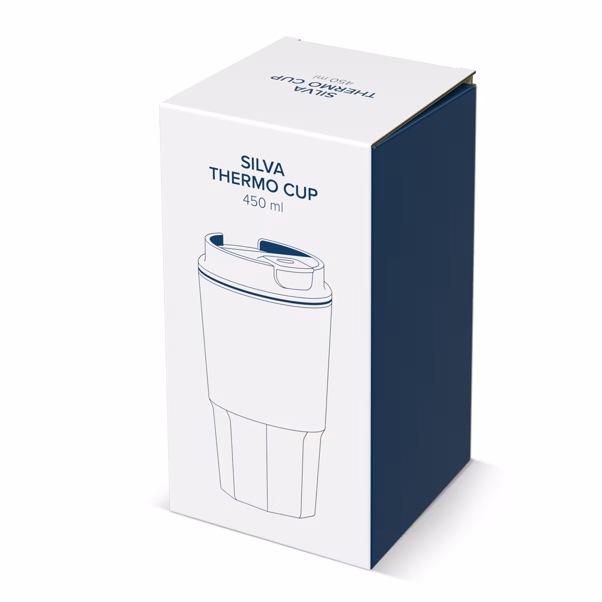 Vue 9 de Mug thermo Silva 450 ml