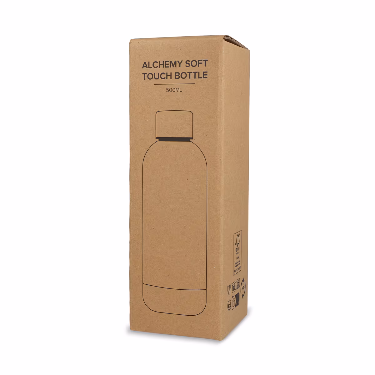 Vue 13 de Bouteille isotherme Alchemy toucher doux 500ml