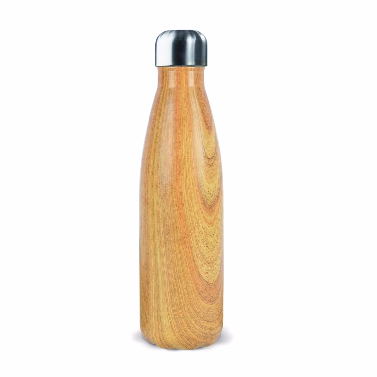 Vue 3 de Bouteille isotherme Swing ”bambou” 500ml
