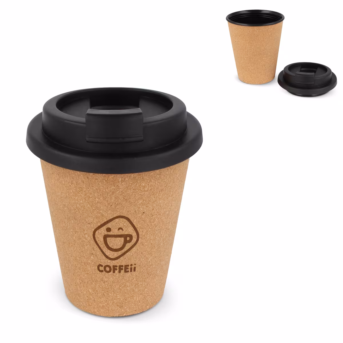 Vue 6 de R-PP Tasse à café en liège 350 ml