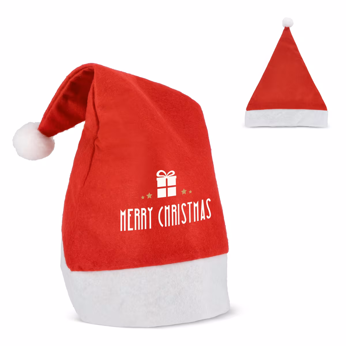 Vue 4 de Bonnet de Noël en feutre