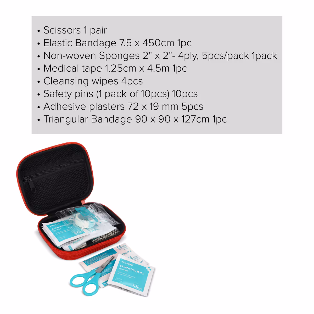 Vue 5 de Trousse de premiers secours 15 pièces Everest