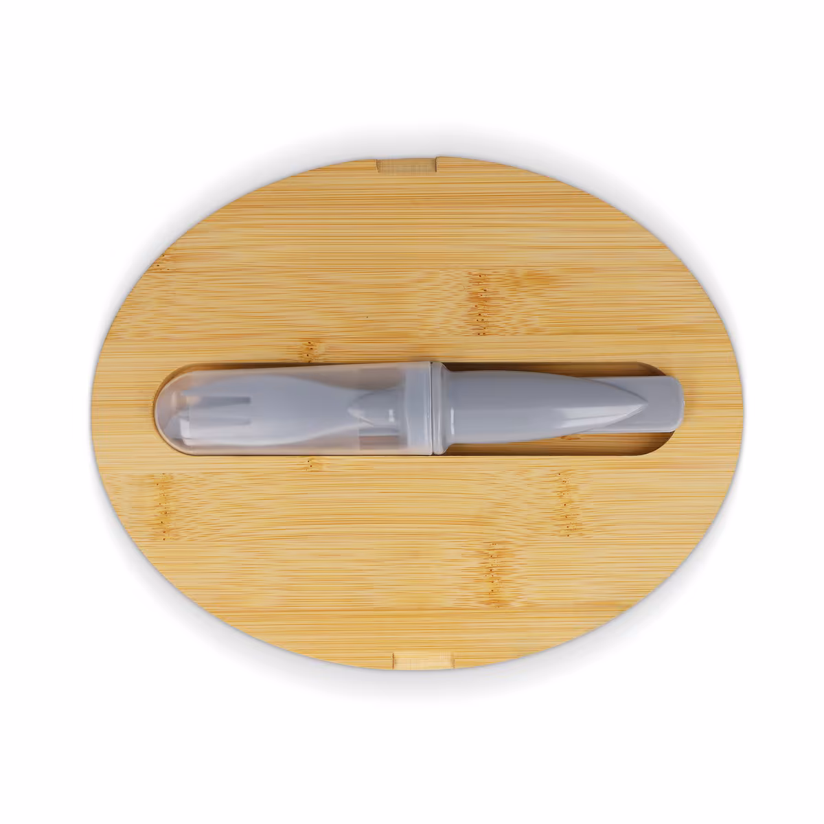 Vue 2 de Lunchbox R-PP & bambou avec couverts - 1L