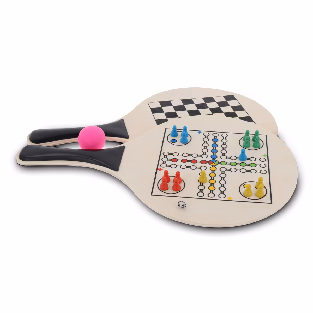 Vue 1 de MDF Beach Tennis avec surface d'échecs