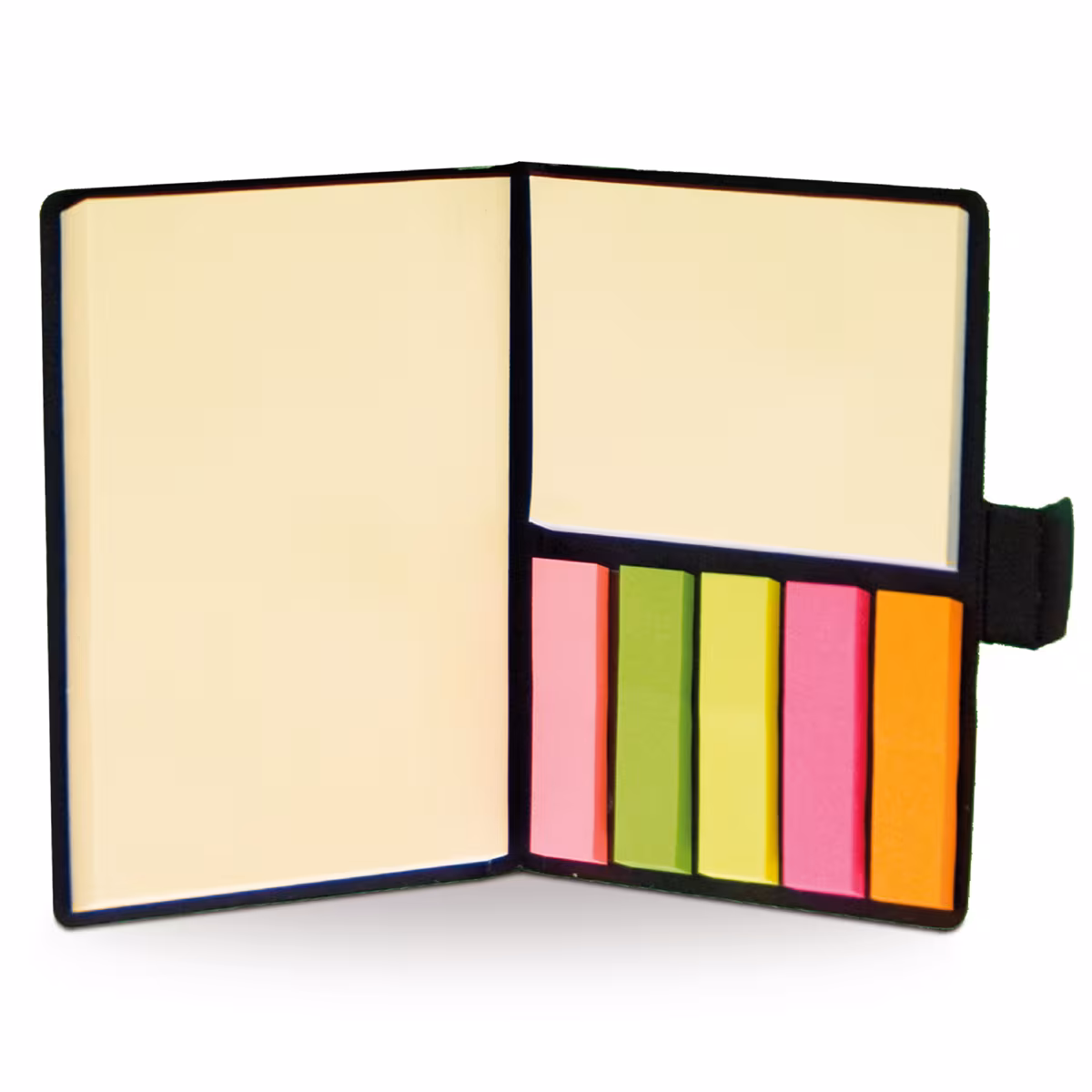 Carnet avec marques pages