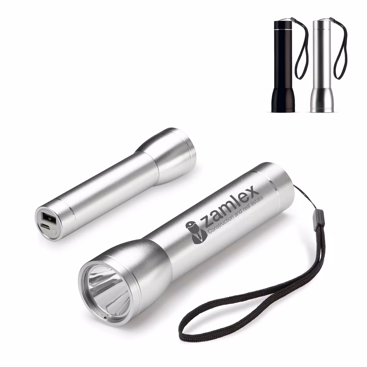 Powerbank lampe torche 2200mAh