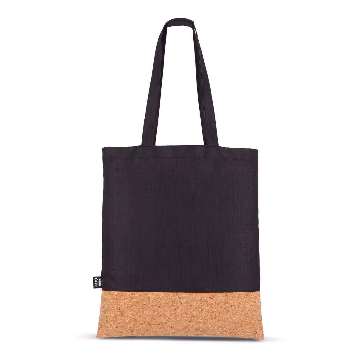 Vue 10 de Sac de transport R-PET & liège 35 x 40cm