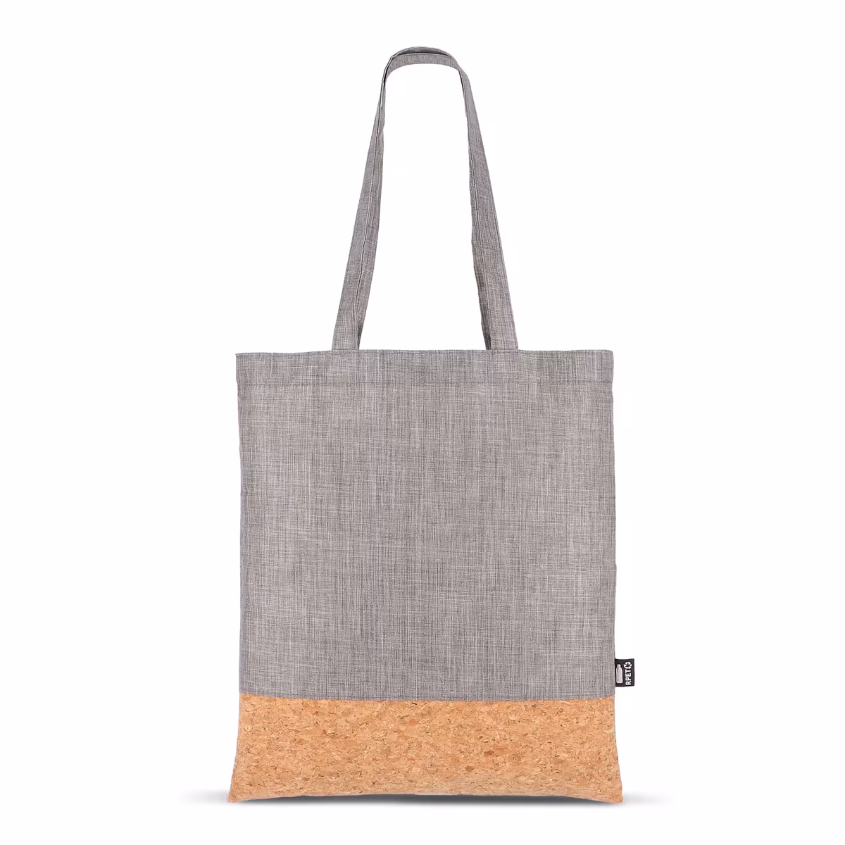 Vue 16 de Sac de transport R-PET & liège 35 x 40cm