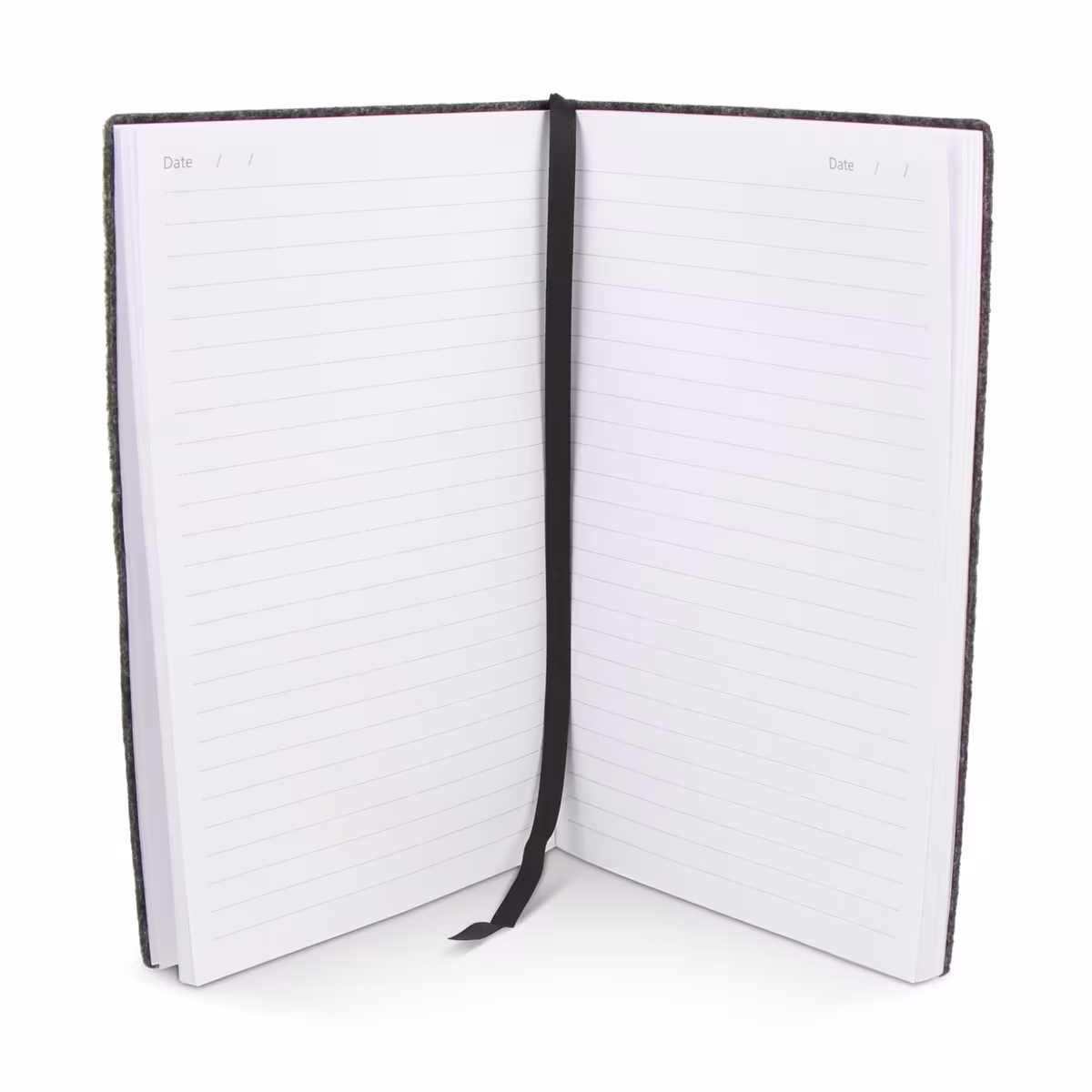 Vue 4 de Carnet A5 en feutrine